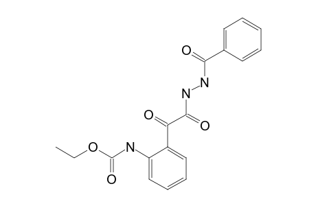o-[(2-benzoylhydrazino)glyoxyloyl]carbanilic acid, ethyl ester