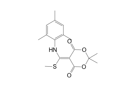 5-[(Mesitylamino)(methylthio)methylene-2,2-dimethyl-1,3-dioxane-4,6-dione