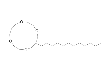 1,4,8,11-Tetraoxacyclotetradecane, 6-dodecyl-