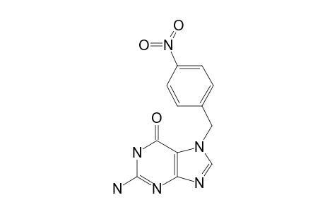 7-[p-Nitrobenzyl]guanine