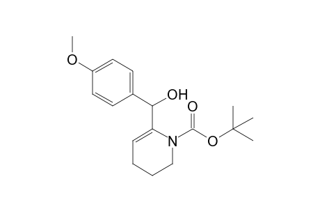 t-Butyl 6-[hydroxy(p-methoxyphenyl)methyl]-3,4-dihydropyridine-1(2H)-carboxylate