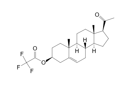 Pregnenolone, 3-trifluoroacetate (ester)