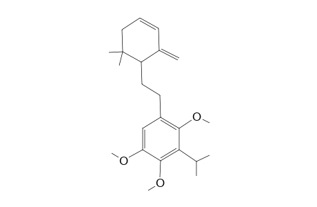 1-[2-(6,6-DIMETHYL-2-METHYLENECYCLOHEX-3-EN-1-YL)-ETHYL]-3-ISOPROPYL-2,4,5-TRIMETHOXYBENZENE