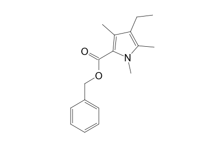 1,3,5-TRIMETHYL-4-ETHYLPYRROL-2-CARBONSAEUREETHYLESTER