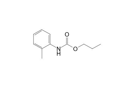 o-methylcarbanilic acid, propyl ester