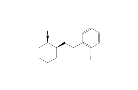 1-Iodo-2-(2-cis-(2-iodocyclohexyl)ethyl)benzene