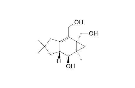 Cycloprop[f]indene-1a,2(1H)-dimethanol, 3,4,5,5a,6,6a-hexahydro-6-hydroxy-4,4,6a-trimethyl-, [1aS-(1a.alpha.,5a.beta.,6.beta.,6a.alpha.)]-