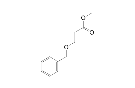 Propanoic acid, 3-(phenylmethoxy)-, methyl ester