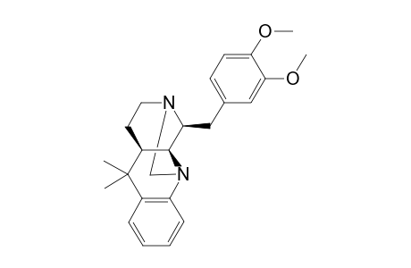 1-(3',4'-Dimethoxybenzyl)-octahydro-5,5-dimethyl-2,10-methano-benzo[b]-(1,7)naphthyridine