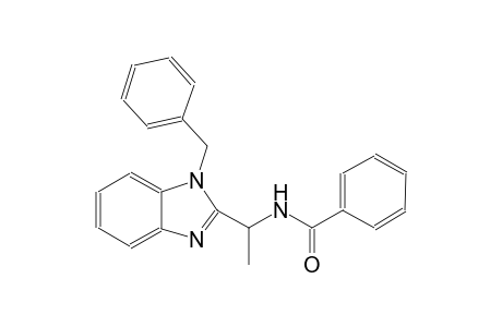 benzamide, N-[1-[1-(phenylmethyl)-1H-benzimidazol-2-yl]ethyl]-