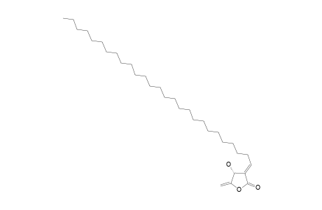 ISOTENUIFOLIDE;(4R,3E)-4-HYDROXY-5-METHYLENE-3-HEPTACOSYLIDENE-DIHYDRO-FURAN-2-ONE