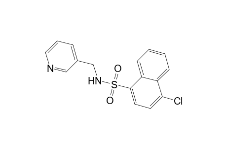 4-Chloro-N-(3-pyridinylmethyl)-1-naphthalenesulfonamide