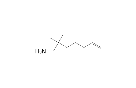 2,2-dimethylhept-6-enylamine