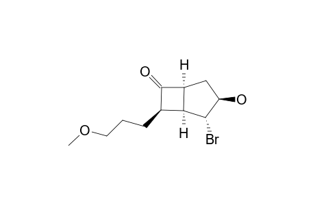 2-EXO-BROMO-3-ENDO-HYDROXY-7-ENDO-(3-METHOXYPROPYL)-BICYCLO-[3.2.0]-HEPTAN-6-ONE;EPIMERIC-KETONE
