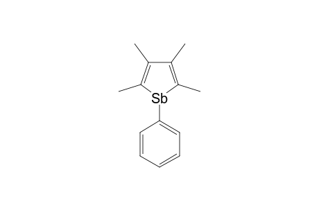 1-PHENYL-2,3,4,5-TETRAMETHYLSTIBOLE