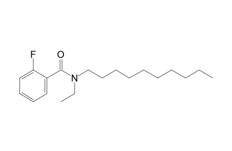 Benzamide, 2-fluoro-N-ethyl-N-decyl-