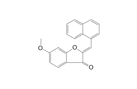 6-Methoxy-2-(1-naphthylmethylene)-3(2H)-benzofuranone