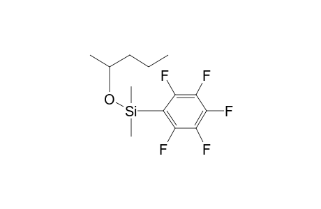 2-Dimethyl(pentafluorophenyl)silyloxypentane