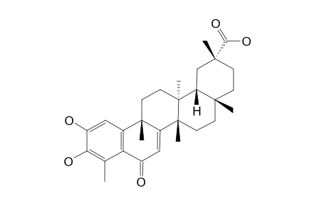 WILFOROL-A;23-NOR-6-OXO-DEMETHYLPRISTIMEROL