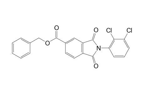 1H-isoindole-5-carboxylic acid, 2-(2,3-dichlorophenyl)-2,3-dihydro-1,3-dioxo-, phenylmethyl ester