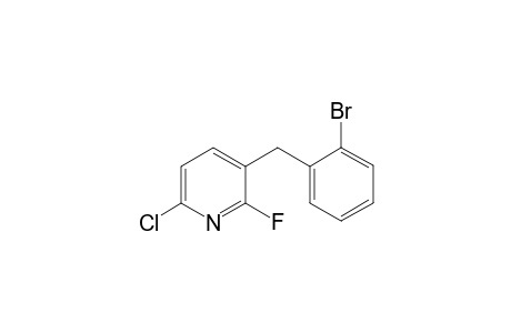 3-(2-bromobenzylic)-6-chloro-2-fluoropyridine