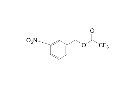 Trifluoroacetic acid, m-nitrobenzyl ester