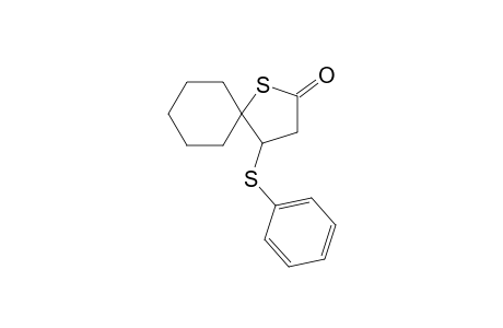 4-(Phenylsulfanyl)-1-thiaspiro[4,5]decan-2-one
