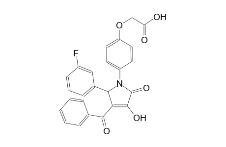 acetic acid, [4-[3-benzoyl-2-(3-fluorophenyl)-2,5-dihydro-4-hydroxy-5-oxo-1H-pyrrol-1-yl]phenoxy]-