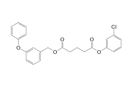 Glutaric acid, 3-chlorophenyl 3-phenoxybenzyl ester