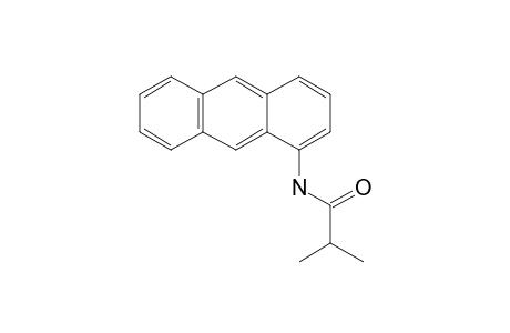 1-Aminoanthracene, N-(2-methylpropionyl)-