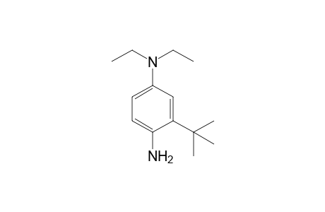 4-Amino-3-t-butyl-N,N-diethyl aniline
