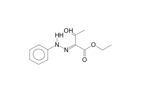 2,3-dioxobutyric acid, ethyl ester, 2-phenylhydrazone