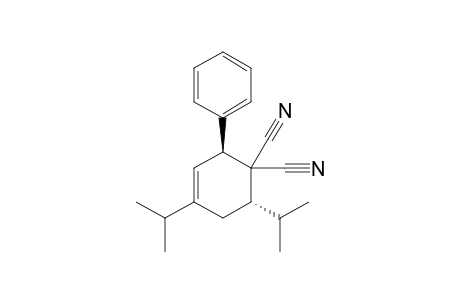 trans-1,1-Dicyano-4,6-diisopropyl-2-phenylcyclohex-3-ene