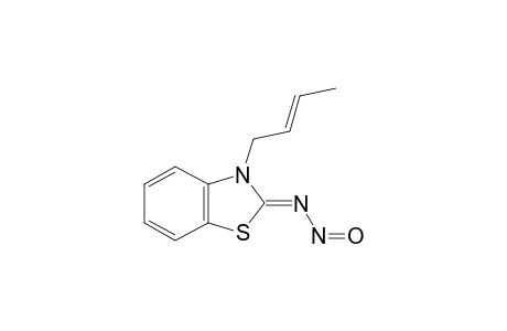 (NZ)-N-[3-[(E)-but-2-enyl]-1,3-benzothiazol-2-ylidene]nitrous amide