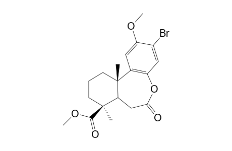 Methyl 13-bromo-12-methoxy-7-oxo-7a-oxa-7-homopodocarpa-8,11,13-trien-19-oate