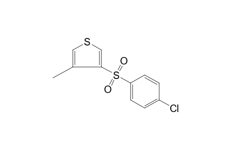 3-[(p-chlorophenyl)sulfonyl]-4-methylthiophene
