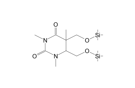 1,3,5-trimethyl-5,6-bis(trimethylsilyloxymethyl)-1,3-diazinane-2,4-dione