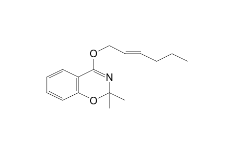 2,2-Dimethyl-2H-1,3-benzoxazin-4-yl (2E)-2-hexenyl ether