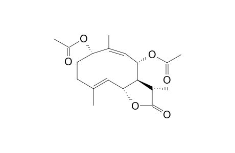 1-ALPHA,8-ALPHA-DIACETOXY-GERMACRA-4E,9Z-DIEN-6-BETA,7-ALPHA-11-BETA-H-12,6-OLIDE