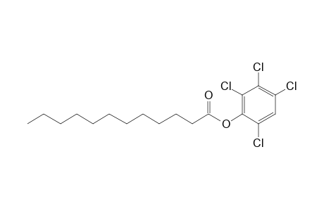 Dodecanoic acid, 2,3,4,6-tetrachlorophenyl ester