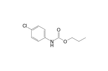 p-chlorocarbanilic acid, propyl ester