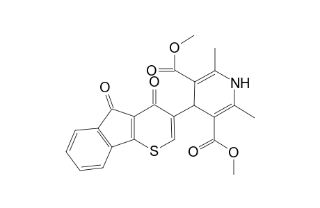 Dimethyl 1,4-dihydro-2,6-dimehtyl-4-(4',5'-dihydro-4',5'-dioxo-indeno[1,2-b]thiopyran-3'-yl)pyridine-3,5-dicarboxylate