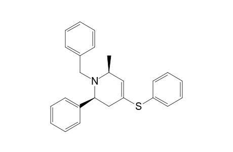 (2S,6S)-1-benzyl-6-methyl-2-phenyl-4-(phenylthio)-3,6-dihydro-2H-pyridine