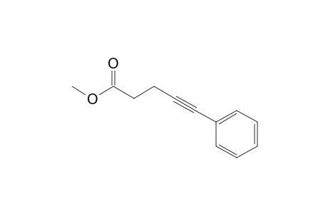 Methyl-5-phenyl-4-pentynoate