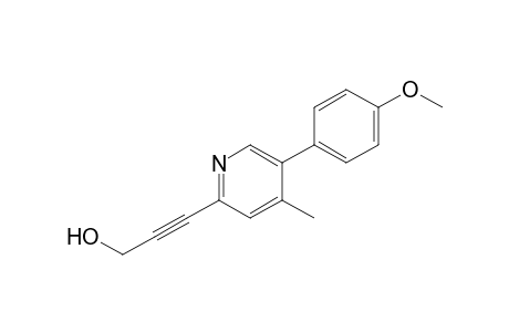 3-[5-(4-METHOXYPHENYL)-4-METHYL-2-PYRIDYL]-PROPYN-1-OL