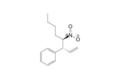 (3R,4R)-4-Nitrooct-1-en-3-yl benzene