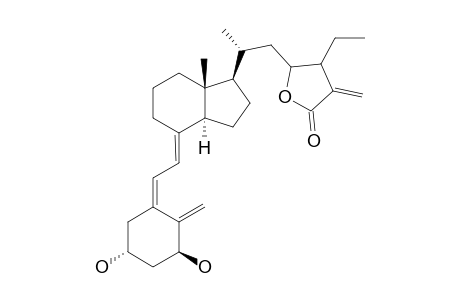 25-Dehydro-1.alpha.-hydroxy-24-ethyl-vitamin D3-26,23-lactone