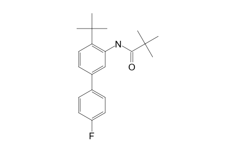 N-(4-Tert-butyl-4'-fluorobiphenyl-3-yl)pivalamide