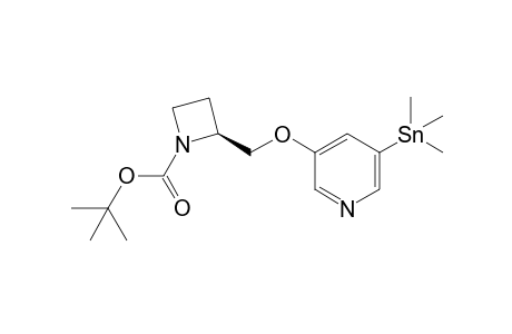 3-[[1-(tert-Butoxycarbonyl)-2(S)-azetidinyl]methoxy]-5-(trimethylstannyl)pyridine