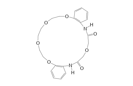 6,7,9,10,12,13,21,23-octahydrodibenzo[k,t][1,4,7,10,16,13,19]pentaoxadiazacycloheneicosine-20,24(19H,25H)-dione